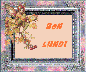 Gif animé Bon lundi elfe